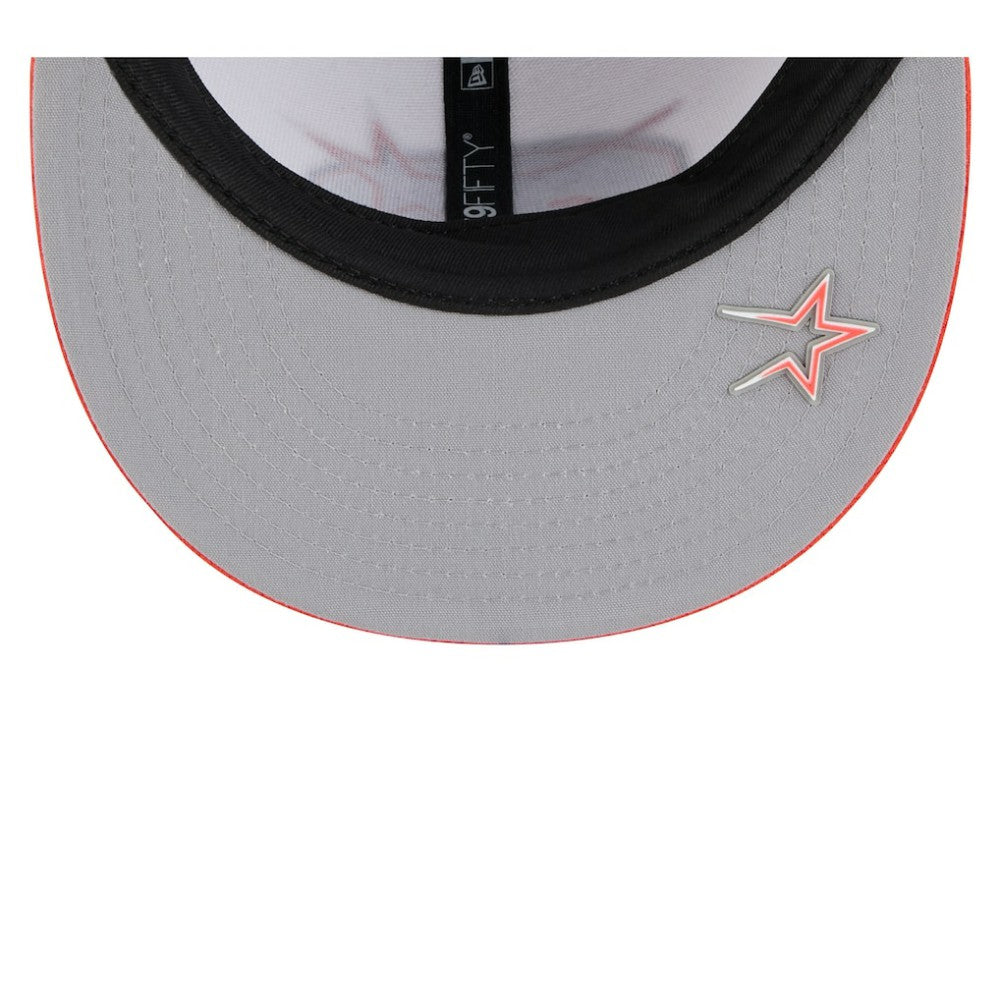 Houston Astros New Era 2025 MLB Clubhouse 59FIFTY Fitted Hat - Navy/Orange - New Era Online