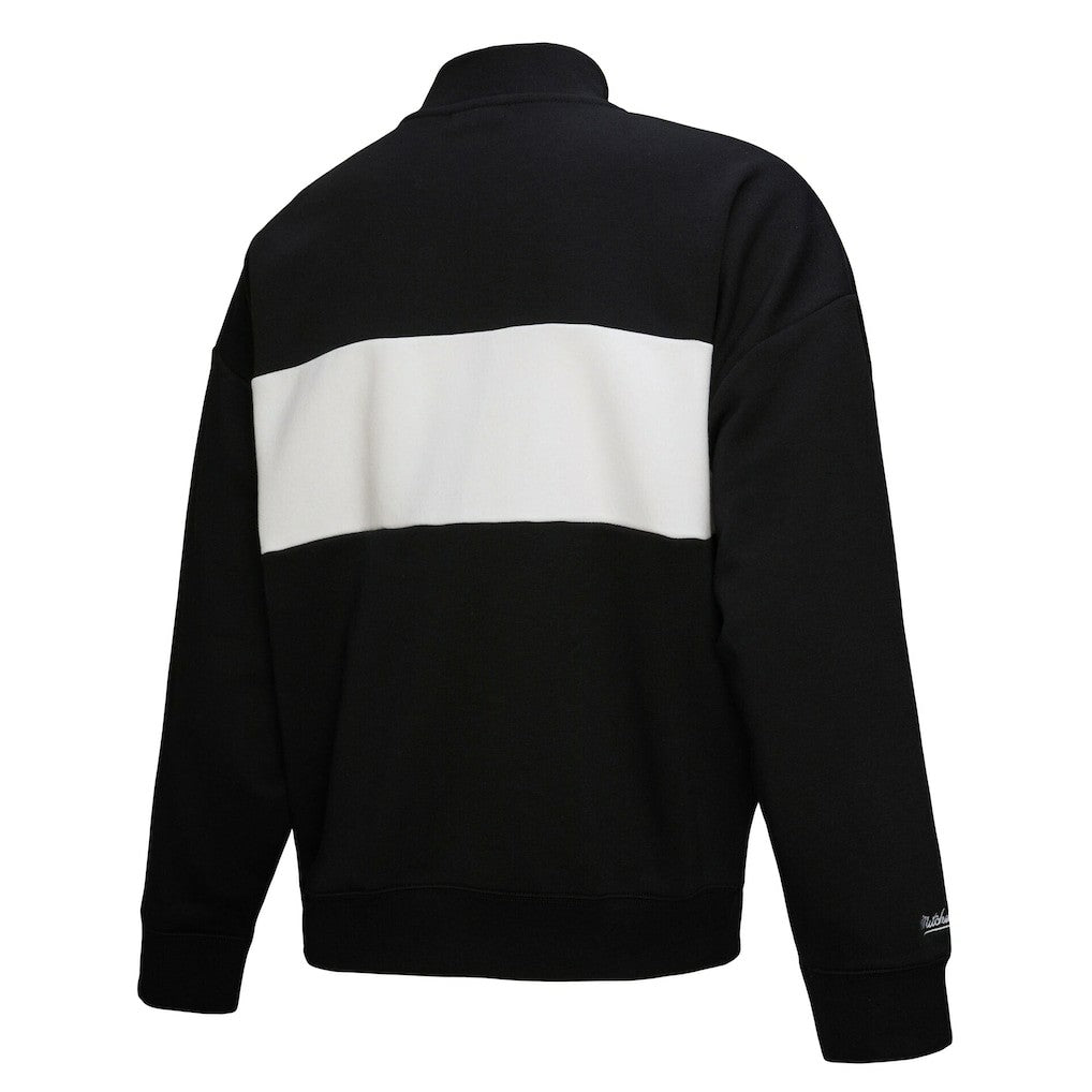 Mitchell & Ness Kansas City Chiefs Women's Quarter-Zip Jacket Black