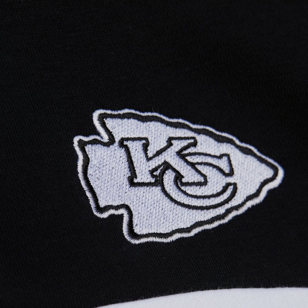 Mitchell & Ness Kansas City Chiefs Women's Quarter-Zip Jacket Black