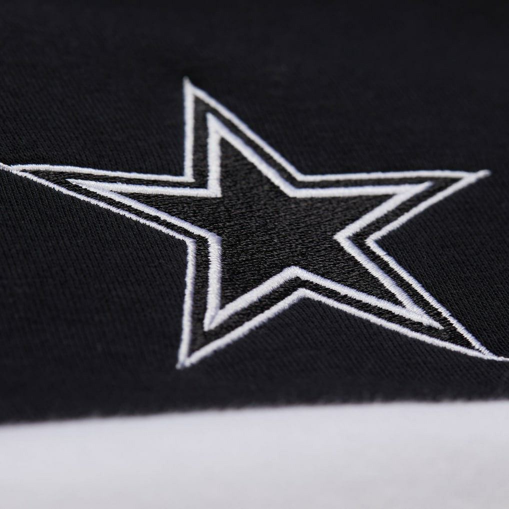 Mitchell & Ness Dallas Cowboys Women's Quarter-Zip Jacket Black