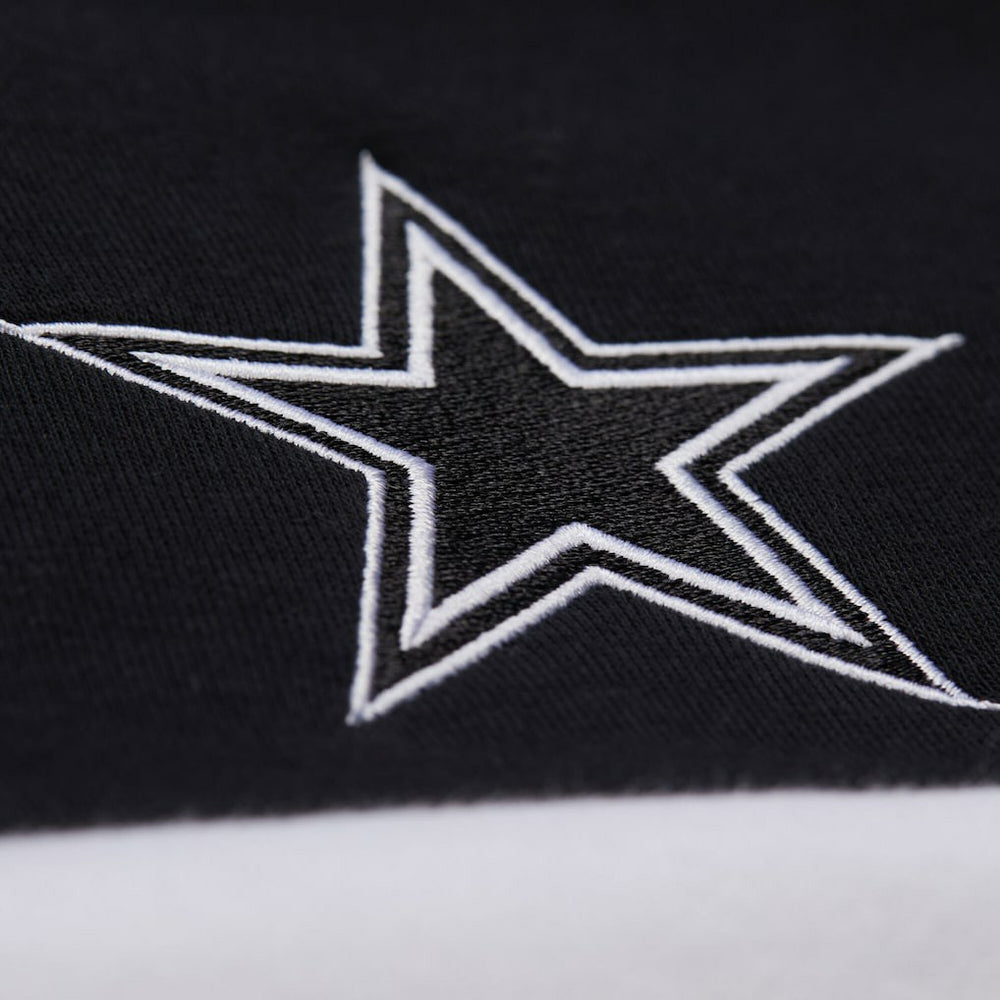 Mitchell & Ness Dallas Cowboys Women's Quarter-Zip Jacket Black