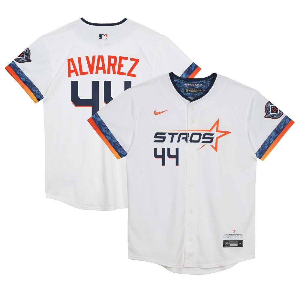 Yordan Alvarez Houston Astros Nike Preschool 2025 City Connect Limited Player Jersey - White - Nike Lifestyle