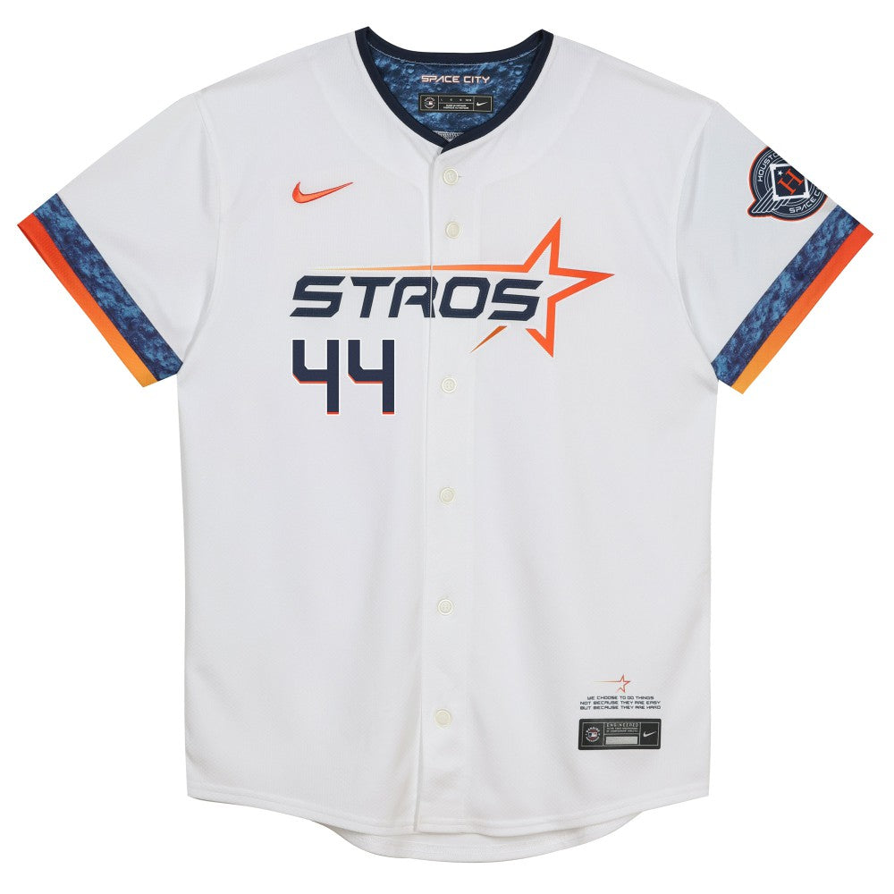 Yordan Alvarez Houston Astros Nike Preschool 2025 City Connect Limited Player Jersey - White - Nike Lifestyle