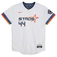 Yordan Alvarez Houston Astros Nike Preschool 2025 City Connect Limited Player Jersey - White - Nike Lifestyle