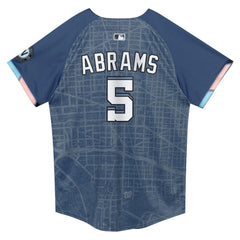 CJ Abrams Washington Nationals Nike Preschool City Connect 2025 Limited Player Jersey - Blue - Nike Sale