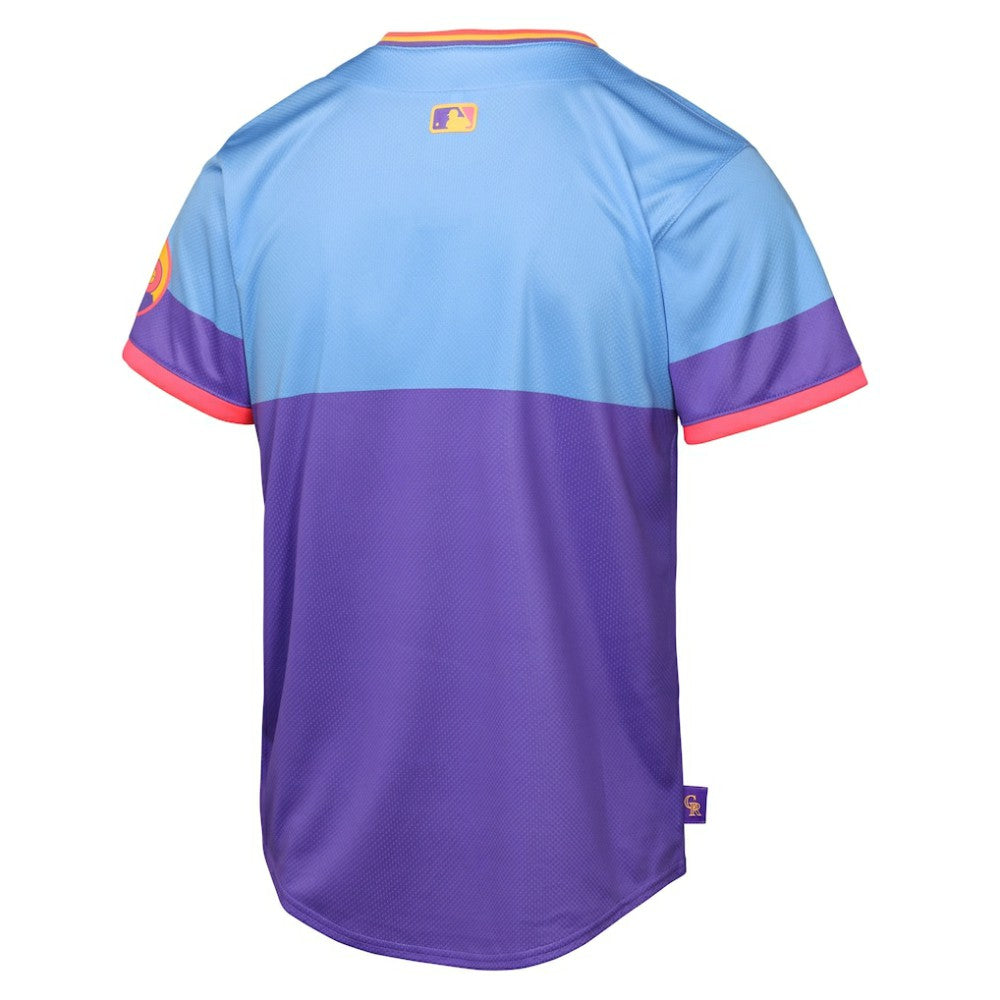 Colorado Rockies Nike Youth 2025 City Connect Limited Jersey - Purple/Light Blue - Nike Online