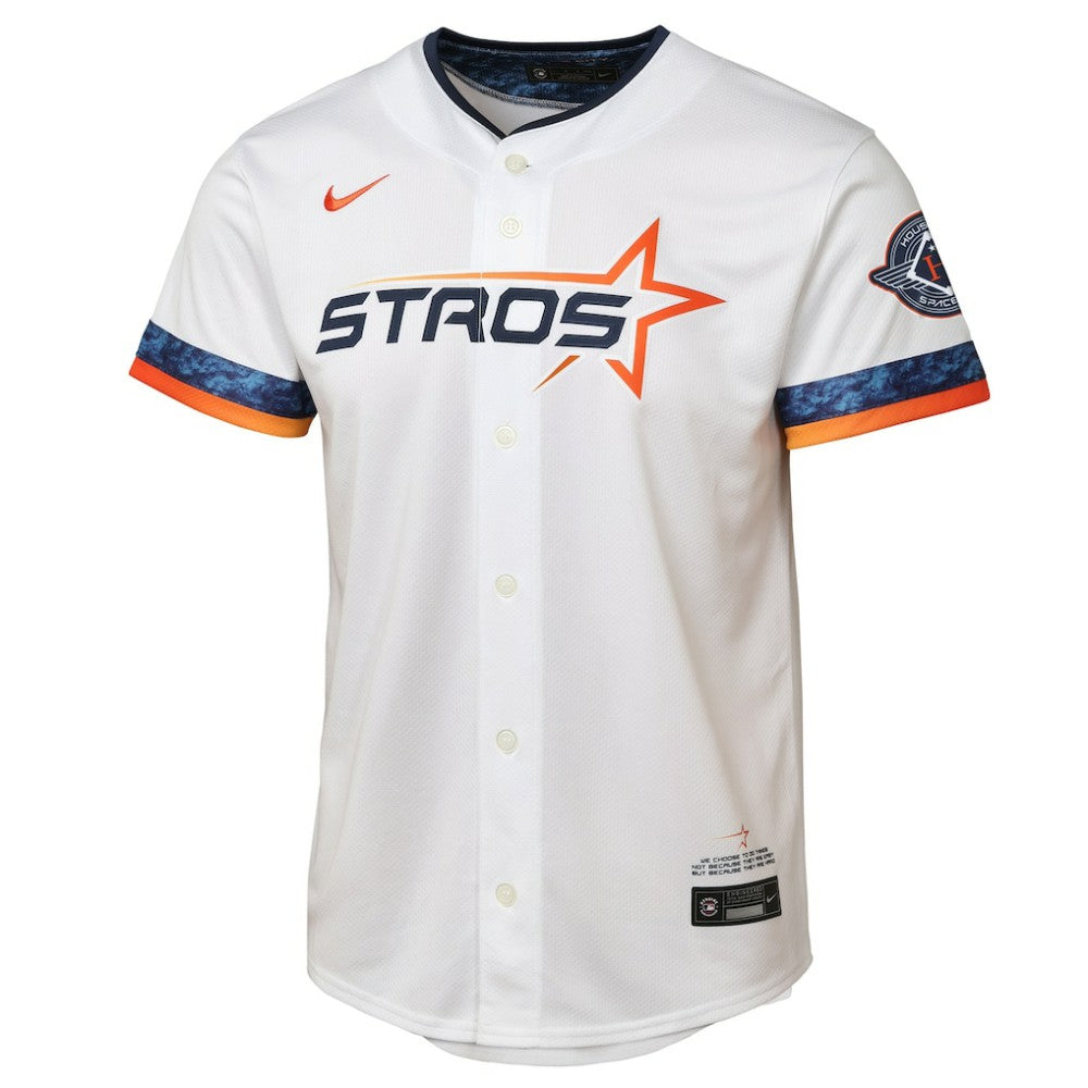 Houston Astros Nike Youth 2025 City Connect Limited Jersey - White - Nike Sale