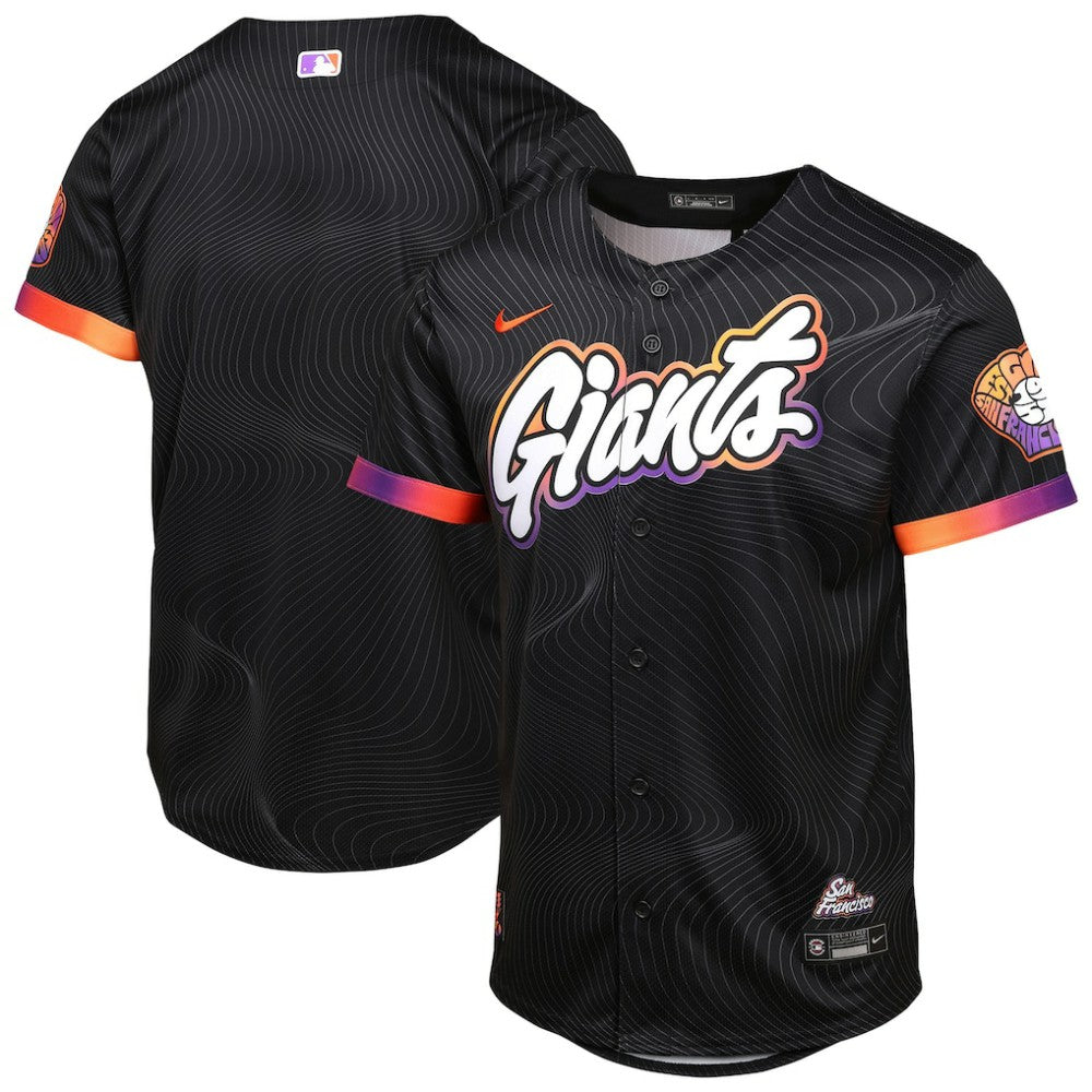 San Francisco Giants Nike Youth 2025 City Connect Limited Jersey - Anthracite - Nike Discount