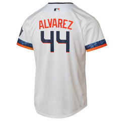 Yordan Alvarez Houston Astros Nike Youth 2025 City Connect Limited Player Jersey - White - Nike Online