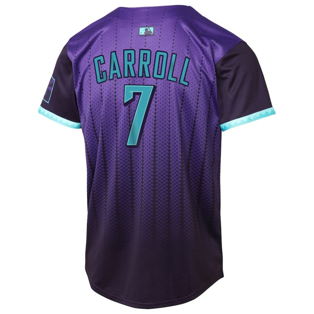 Corbin Carroll Arizona Diamondbacks Nike Youth 2025 City Connect Limited Player Jersey - Purple - Nike Discount