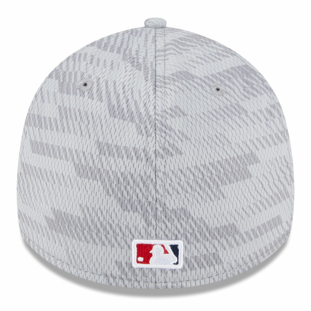 Los Angeles Angels New Era 2025 MLB Clubhouse 39THIRTY Flex Hat - Gray - New Era Sale