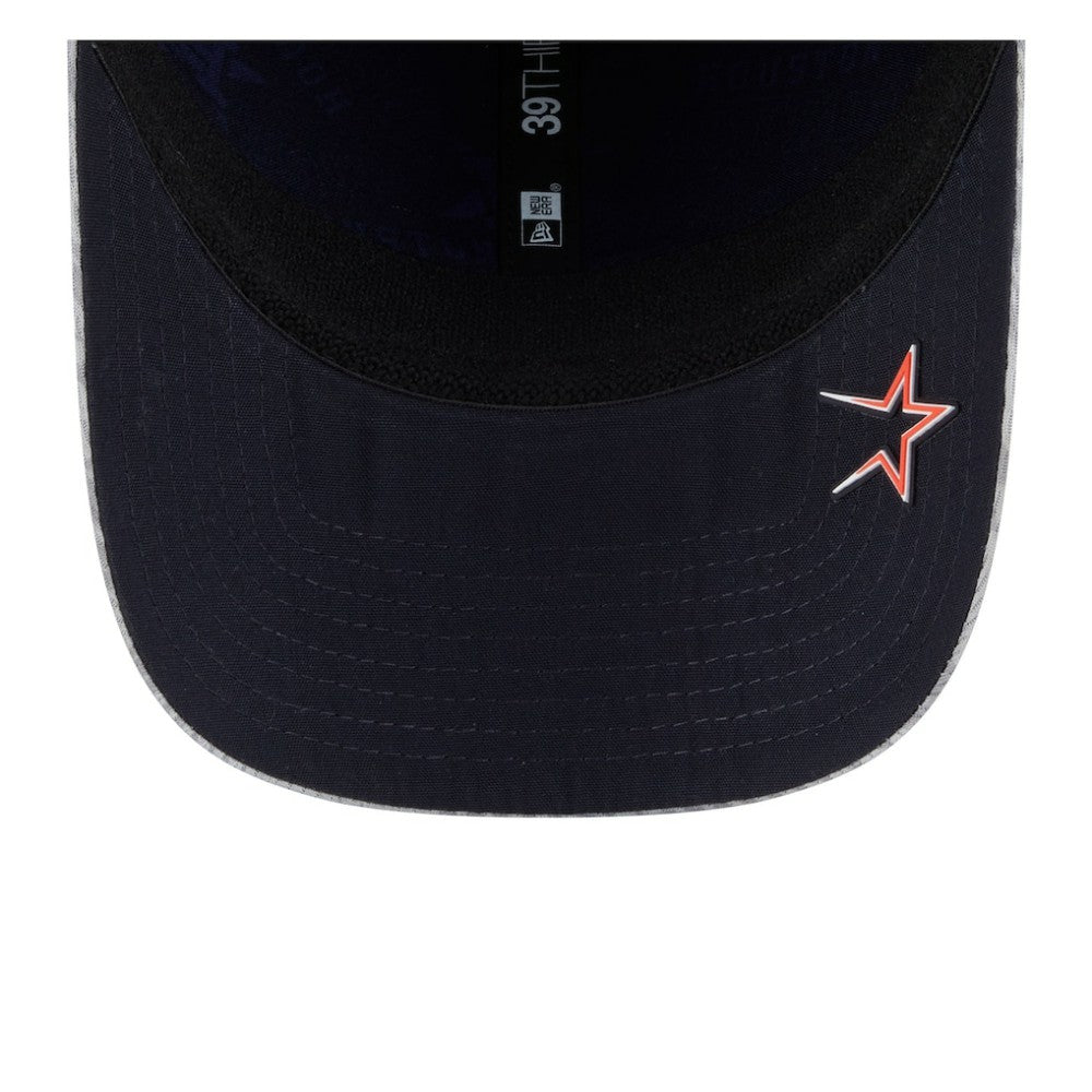 Houston Astros New Era 2025 MLB Clubhouse 39THIRTY Flex Hat - Gray - New Era Online