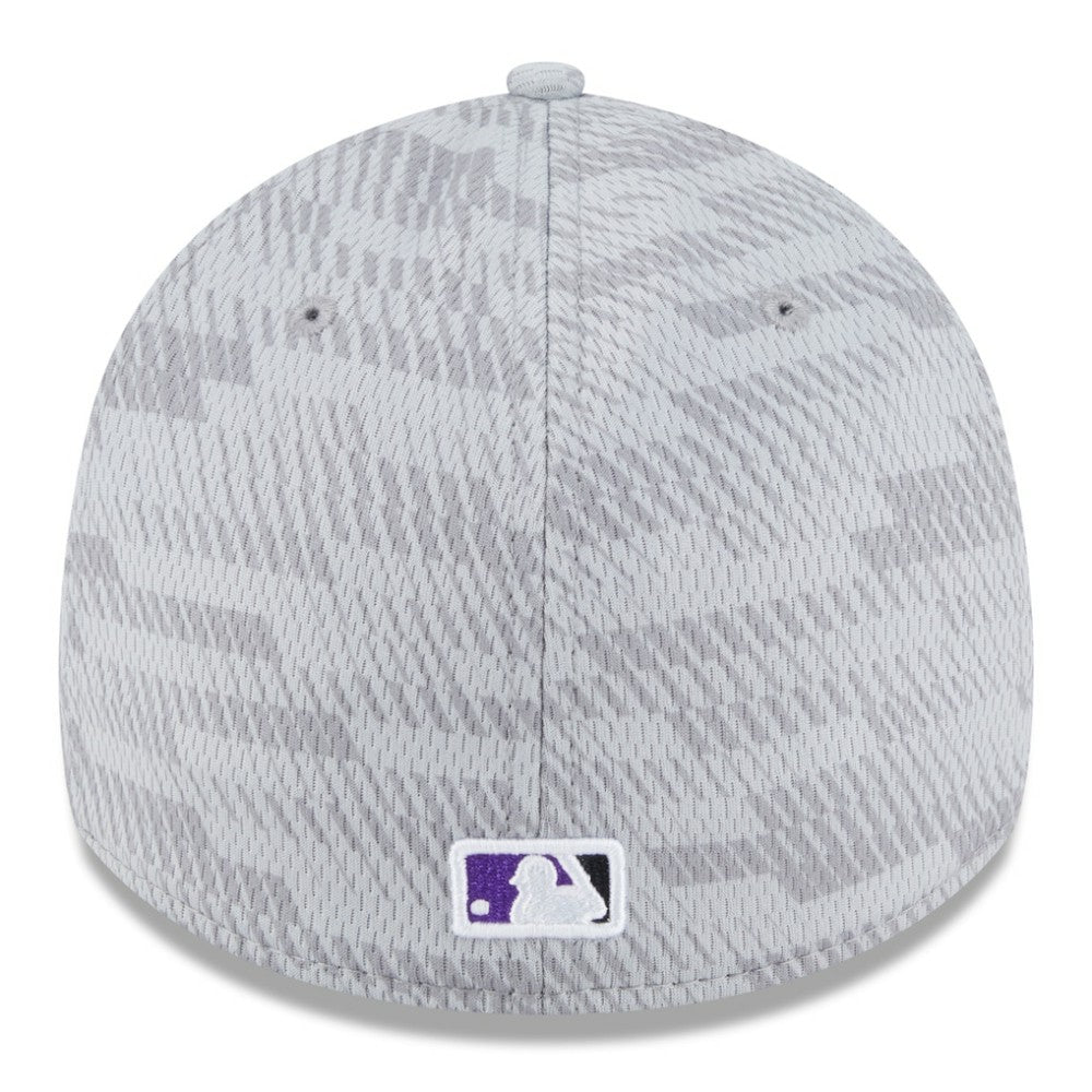Colorado Rockies New Era 2025 MLB Clubhouse 39THIRTY Flex Hat - Gray - New Era on Sale