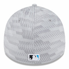 Miami Marlins New Era 2025 MLB Clubhouse 39THIRTY Flex Hat - Gray - New Era Sale