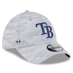 Tampa Bay Rays New Era 2025 MLB Clubhouse 39THIRTY Flex Hat - Gray - New Era Sale