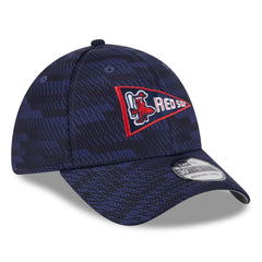 Boston Red Sox New Era 2025 MLB Clubhouse 39THIRTY Flex Hat - Navy - New Era Online