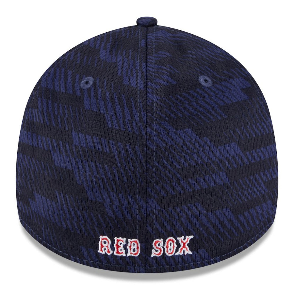 Boston Red Sox New Era 2025 MLB Clubhouse 39THIRTY Flex Hat - Navy - New Era Online