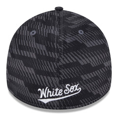 Chicago White Sox New Era 2025 MLB Clubhouse 39THIRTY Flex Hat - Black - New Era Discount