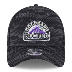 Colorado Rockies New Era 2025 MLB Clubhouse 39THIRTY Flex Hat - Black - New Era Lifestyle