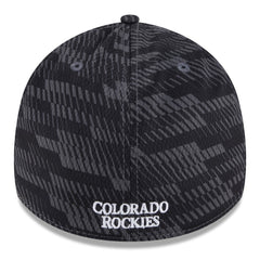 Colorado Rockies New Era 2025 MLB Clubhouse 39THIRTY Flex Hat - Black - New Era Lifestyle
