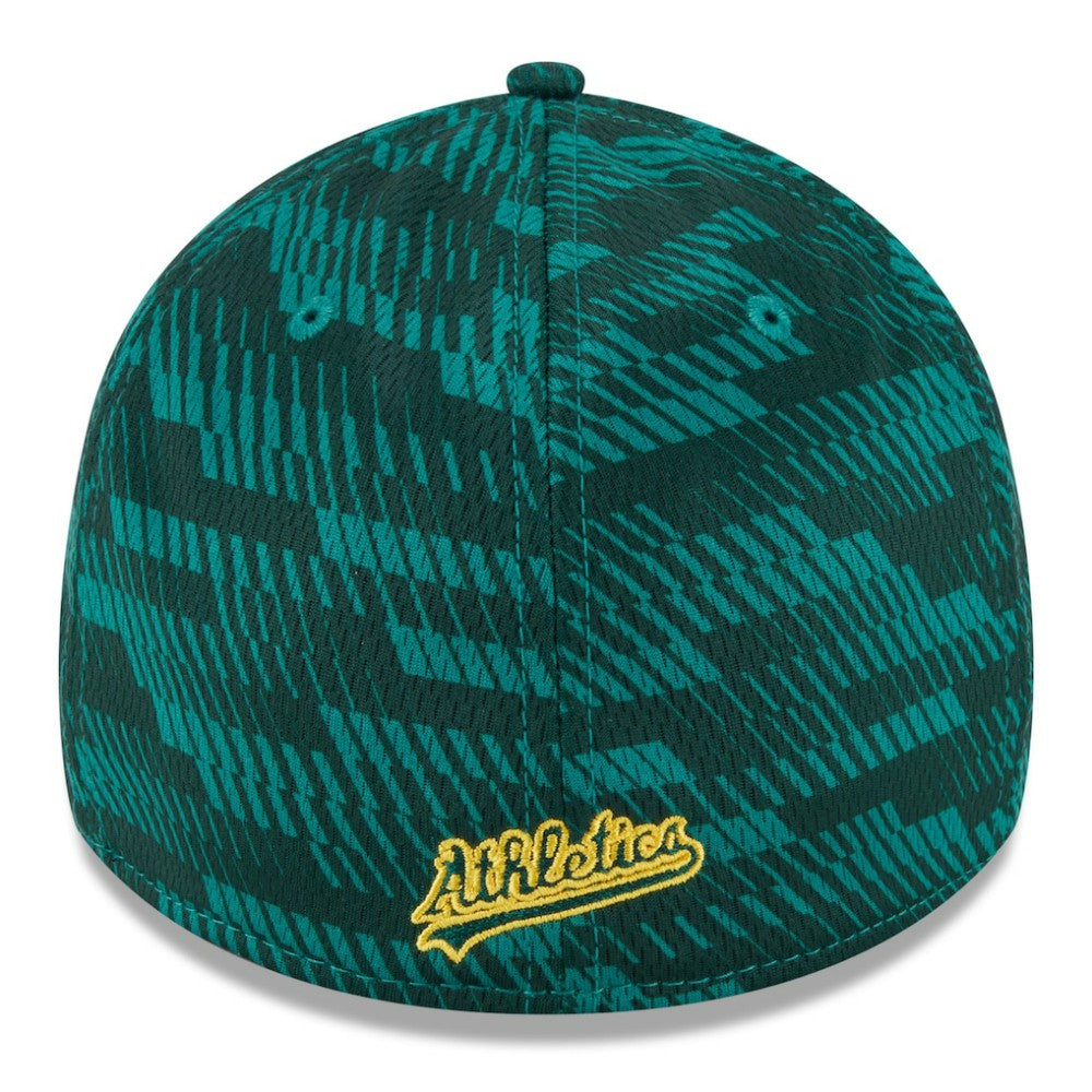Athletics New Era 2025 MLB Clubhouse 39THIRTY Flex Hat - Green - New Era Online