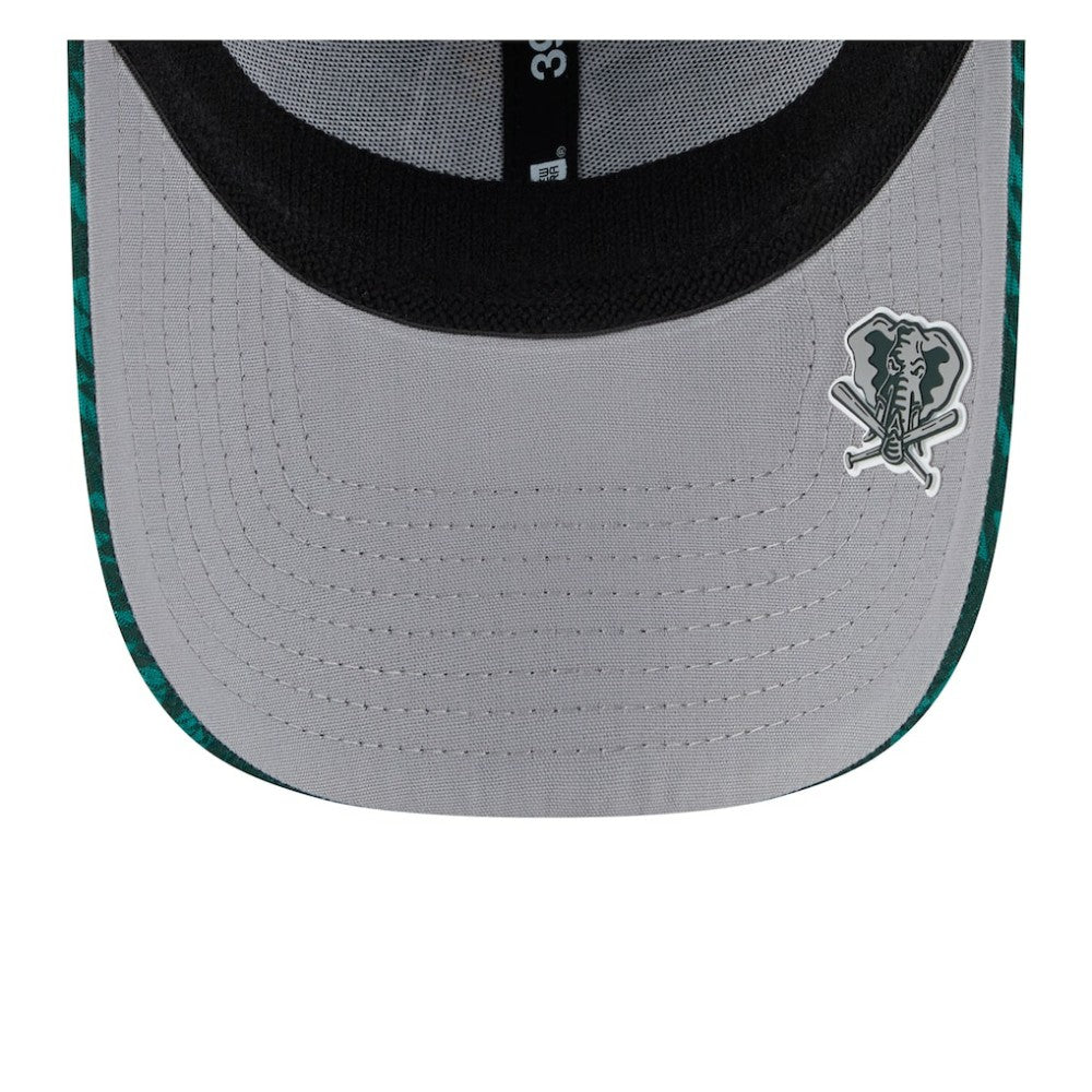 Athletics New Era 2025 MLB Clubhouse 39THIRTY Flex Hat - Green - New Era Online