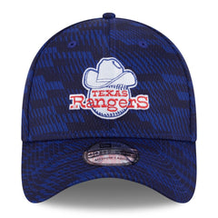 Texas Rangers New Era 2025 MLB Clubhouse 39THIRTY Flex Hat - Royal - New Era Online
