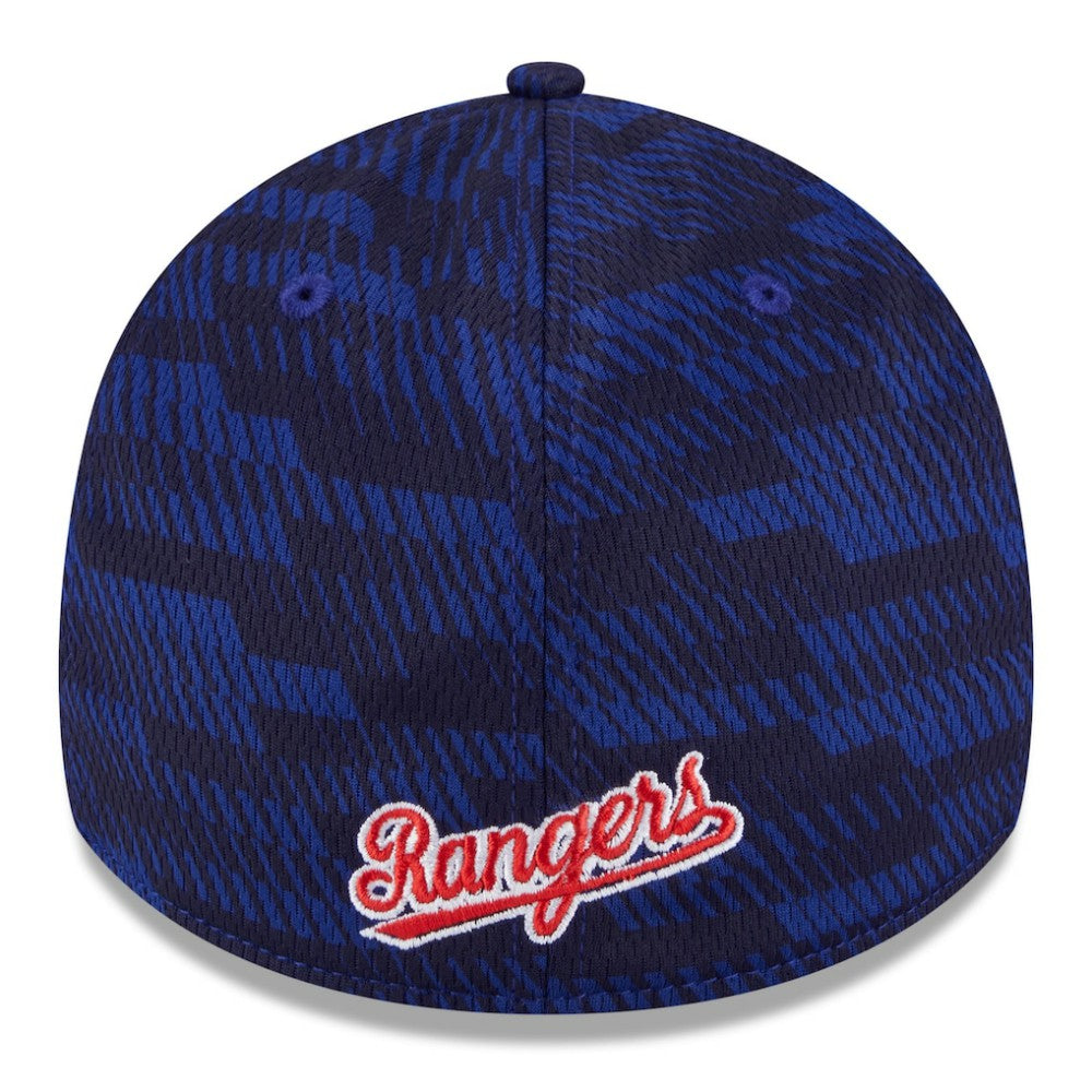 Texas Rangers New Era 2025 MLB Clubhouse 39THIRTY Flex Hat - Royal - New Era Online