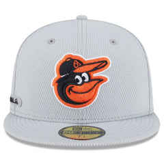 Baltimore Orioles New Era 2025 MLB Clubhouse 59FIFTY Fitted Hat - Gray - New Era Sale