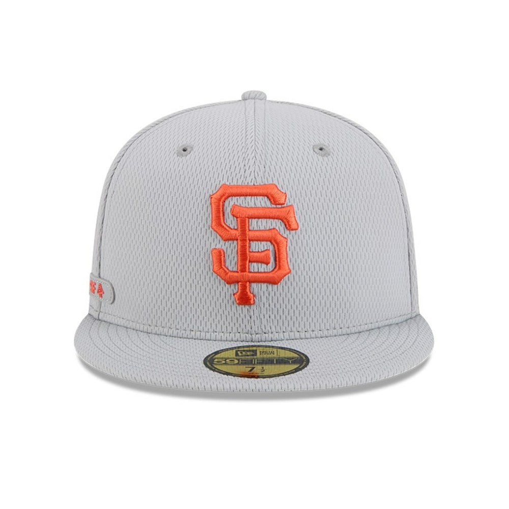 San Francisco Giants New Era 2025 MLB Clubhouse 59FIFTY Fitted Hat - Gray - New Era on Sale