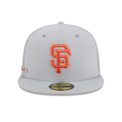 San Francisco Giants New Era 2025 MLB Clubhouse 59FIFTY Fitted Hat - Gray - New Era on Sale