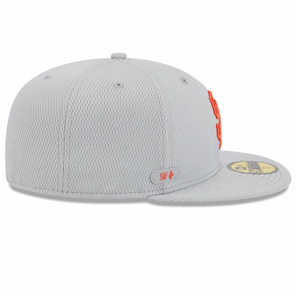 San Francisco Giants New Era 2025 MLB Clubhouse 59FIFTY Fitted Hat - Gray - New Era on Sale