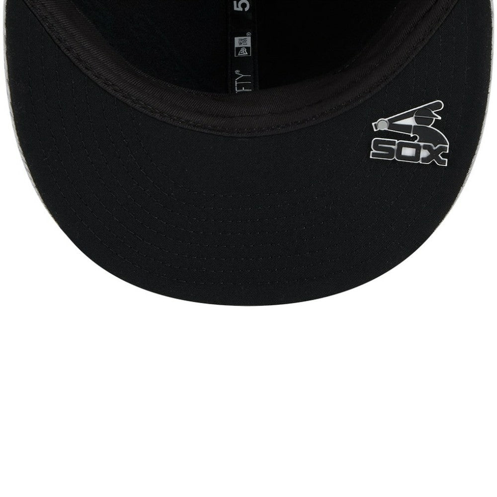Chicago White Sox New Era 2025 MLB Clubhouse 59FIFTY Fitted Hat - Gray - New Era Discount