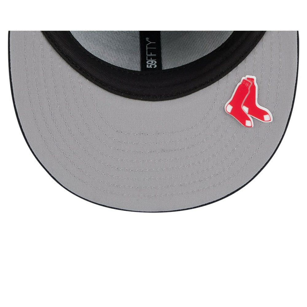 Boston Red Sox New Era 2025 MLB Clubhouse 59FIFTY Fitted Hat - Navy - New Era Discount