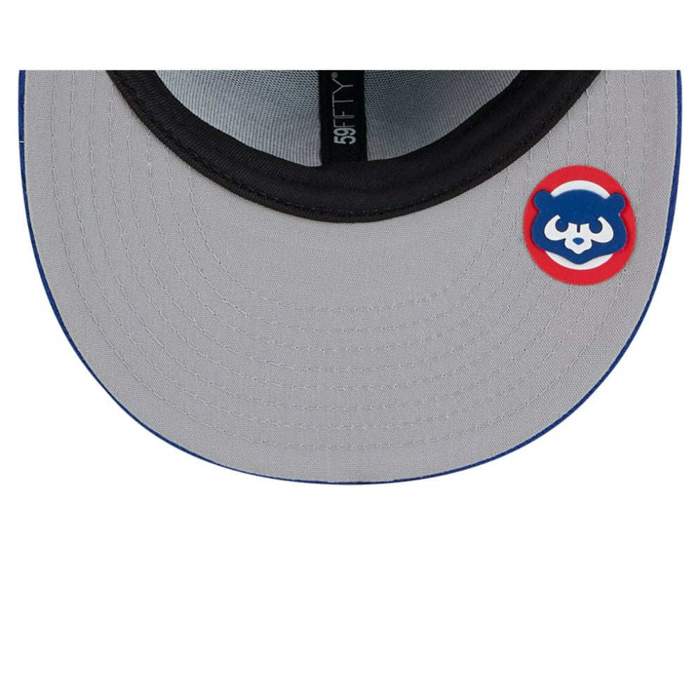 Chicago Cubs New Era 2025 MLB Clubhouse 59FIFTY Fitted Hat - Royal - New Era Online