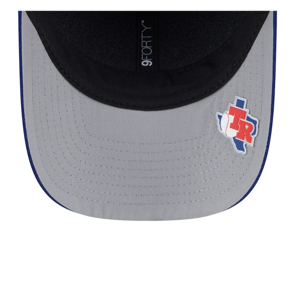 Texas Rangers New Era 2025 MLB Clubhouse 9FORTY M-Crown Adjustable Hat - Royal - New Era Online