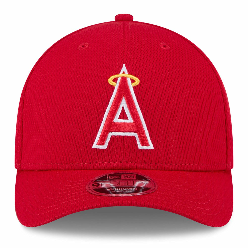 Los Angeles Angels New Era 2025 MLB Clubhouse 9FORTY Adjustable Hat - Red - New Era Sale