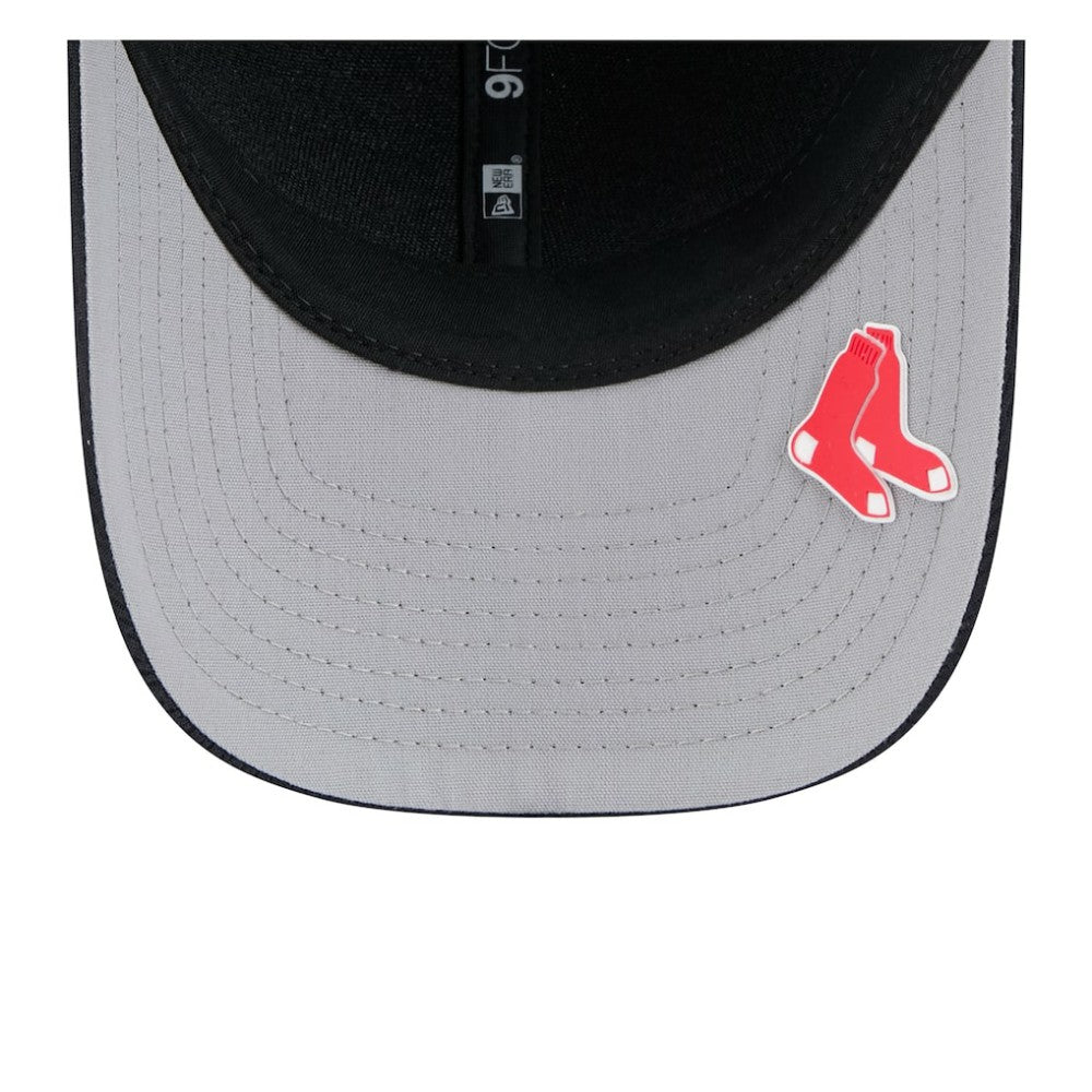 Boston Red Sox New Era 2025 MLB Clubhouse 9FORTY M-Crown Adjustable Hat - Navy - New Era Sale