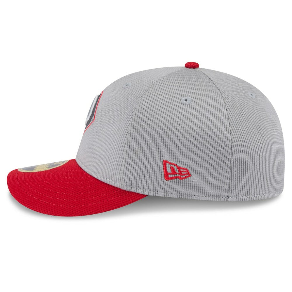 Chicago White Sox New Era 2025 Batting Practice Low Profile 59FIFTY Fitted Hat - Gray/Red - New Era Lifestyle