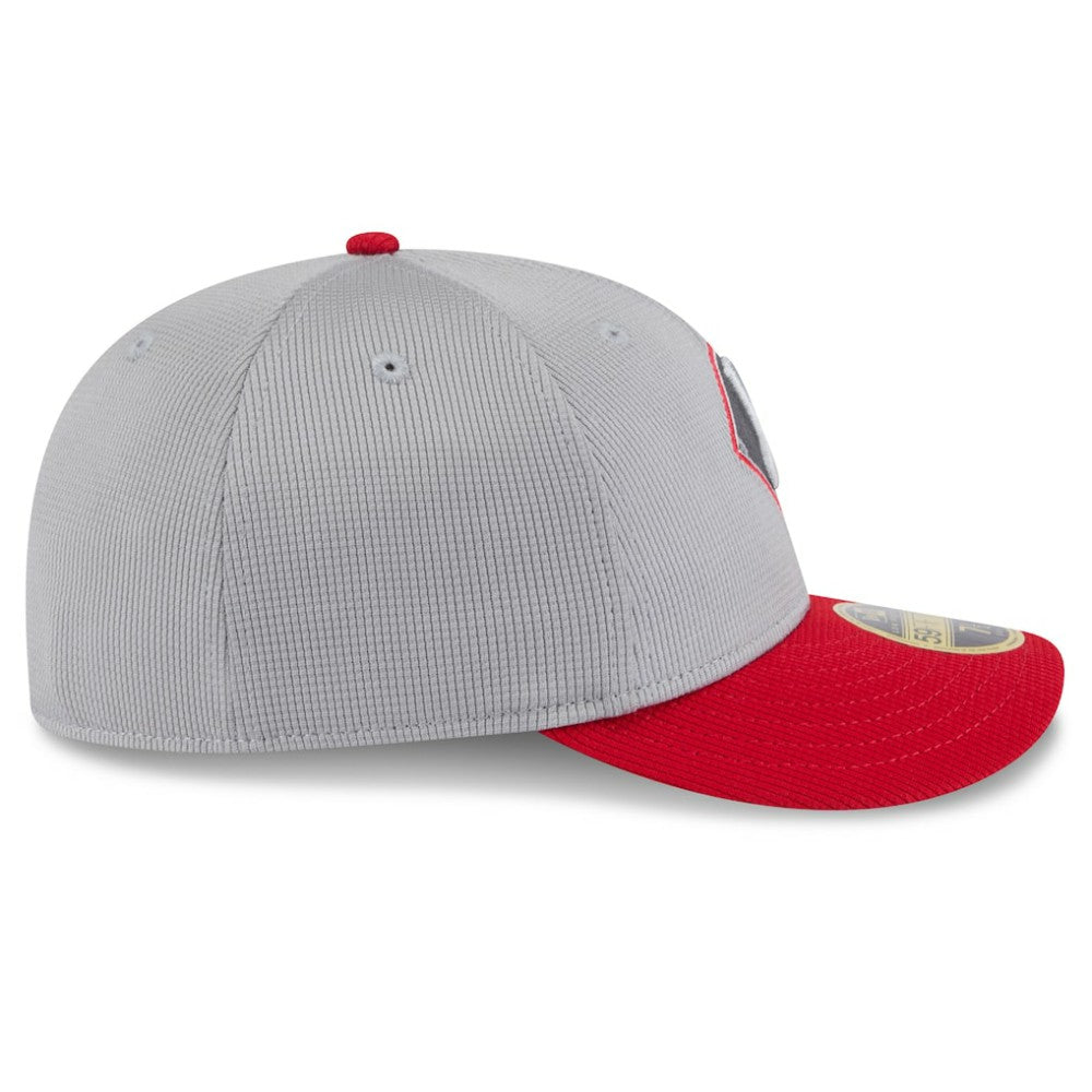 Chicago White Sox New Era 2025 Batting Practice Low Profile 59FIFTY Fitted Hat - Gray/Red - New Era Lifestyle