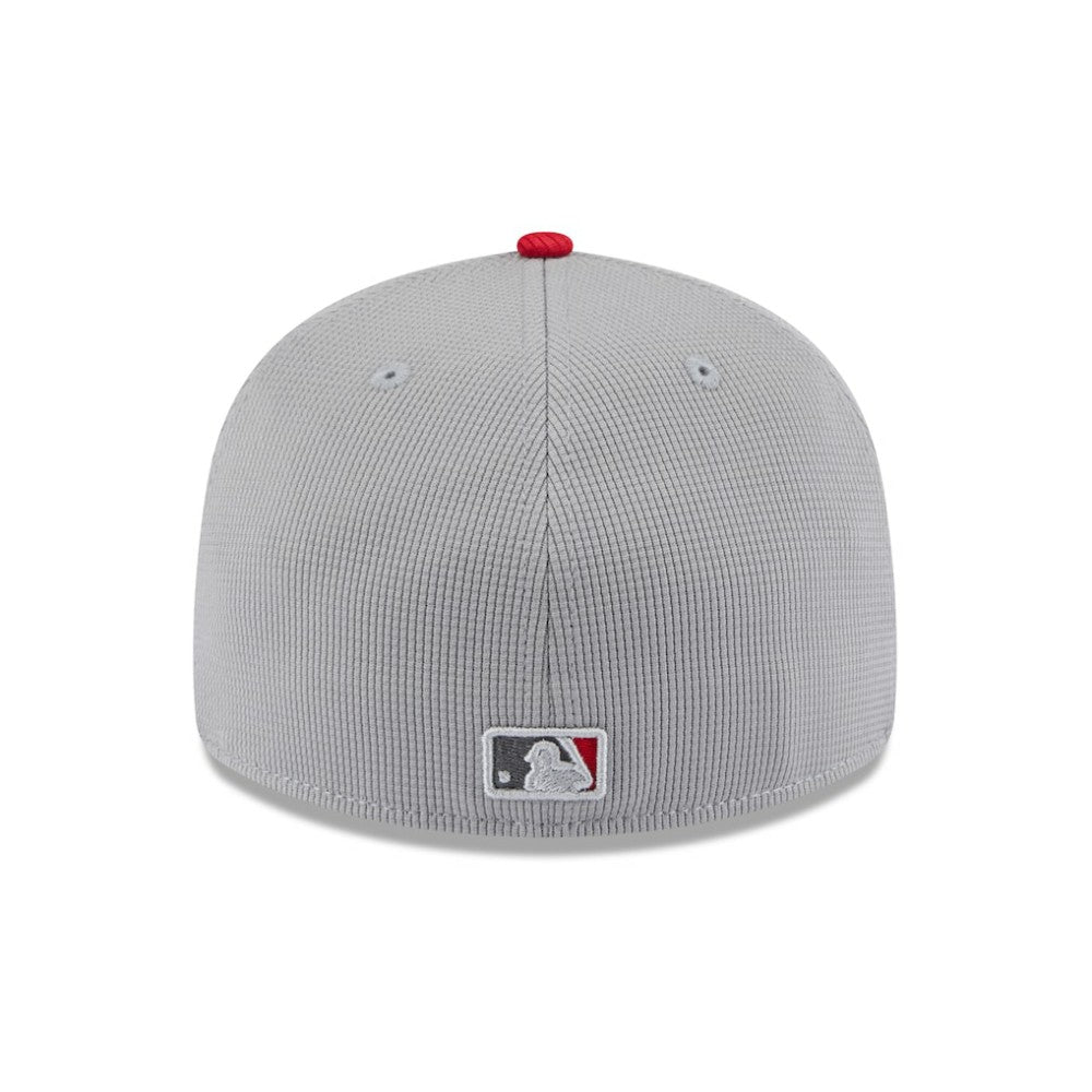 Chicago White Sox New Era 2025 Batting Practice Low Profile 59FIFTY Fitted Hat - Gray/Red - New Era Lifestyle