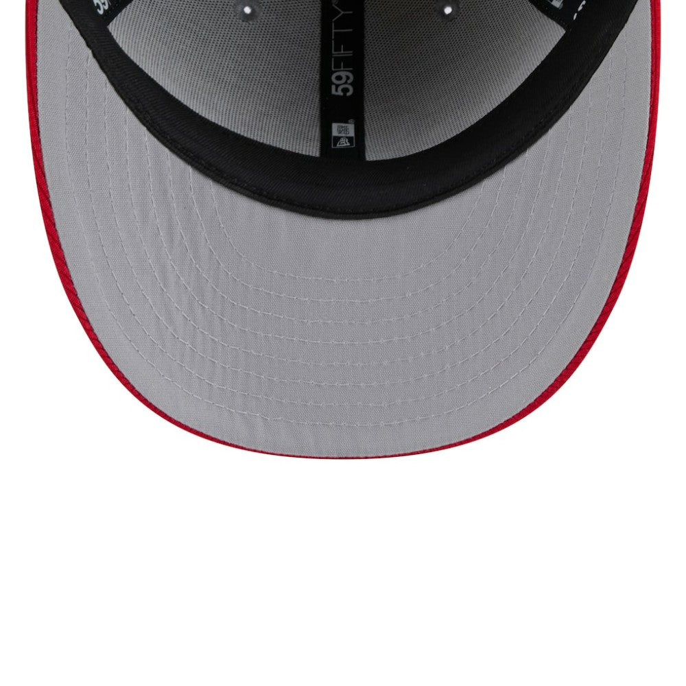 Chicago White Sox New Era 2025 Batting Practice Low Profile 59FIFTY Fitted Hat - Gray/Red - New Era Lifestyle