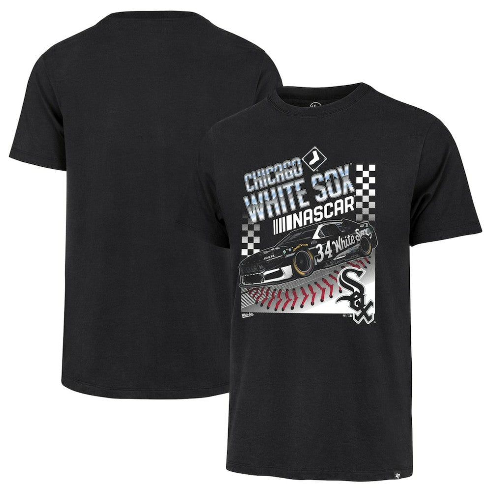 NASCAR x Chicago White Sox '47 Franklin T-Shirt - Black - 47 brand Online