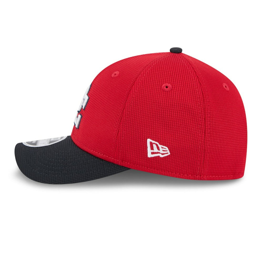 Washington Nationals New Era 2025 Batting Practice 9FORTY M-Crown Adjustable Hat - Red/Black - New Era on Sale