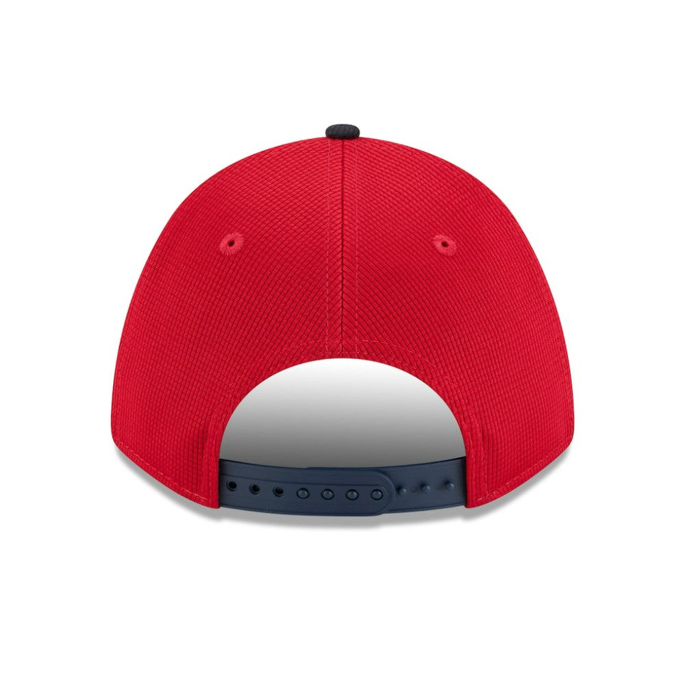 Washington Nationals New Era 2025 Batting Practice 9FORTY M-Crown Adjustable Hat - Red/Black - New Era on Sale