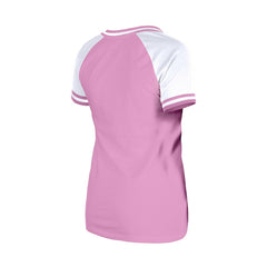 Minnesota Vikings New Era Women's Mommy & Me V-Neck T-Shirt Pink