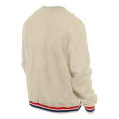 Philadelphia Phillies New Era Throwback Pullover Sweatshirt - Cream - New Era Sale