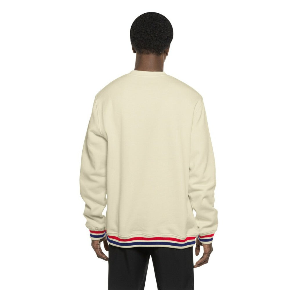 Philadelphia Phillies New Era Throwback Pullover Sweatshirt - Cream - New Era Sale