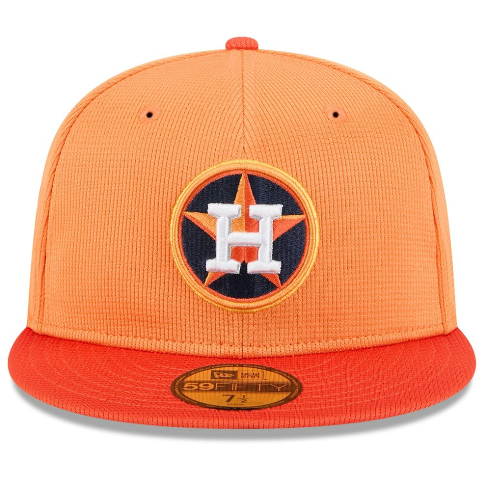 Houston Astros New Era 2025 Spring Training 59FIFTY Fitted Hat - Orange - New Era Lifestyle
