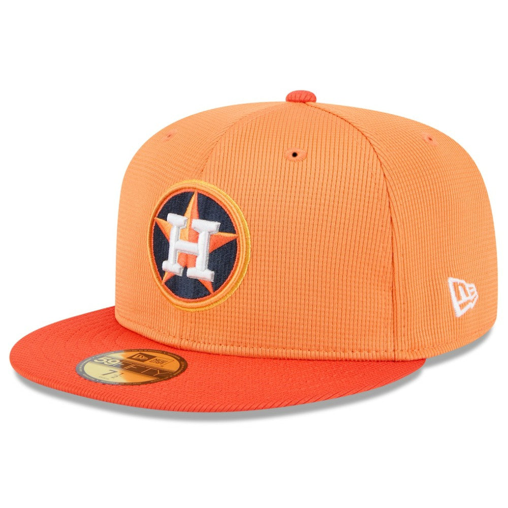Houston Astros New Era 2025 Spring Training 59FIFTY Fitted Hat - Orange - New Era Lifestyle